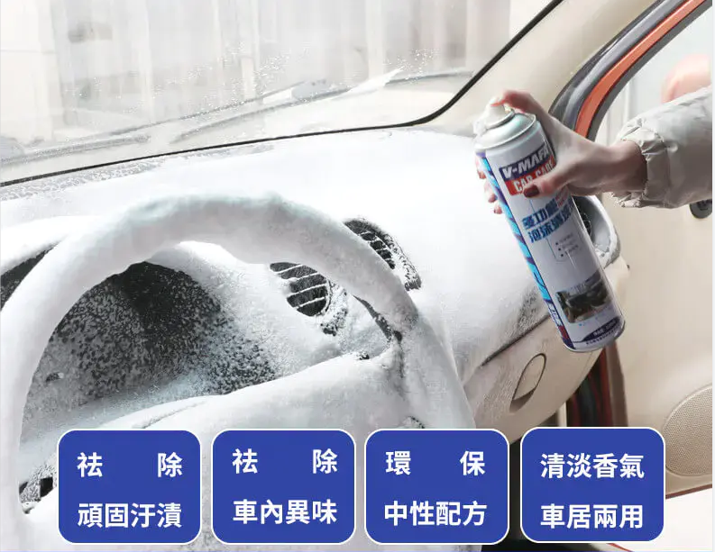 【萬用泡沫清潔劑】汽車內外、家居用都能煥然一新,免水洗,不傷皮膚,1噴1擦乾淨了,所有髒污全都搞定! 【萬用泡沫清潔劑】汽車內外、家居用都能煥然一新,免水洗,不傷皮膚,1噴1擦乾淨了,所有髒污全都搞定!