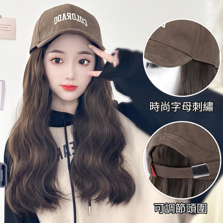 最新款氣質格紋盆帽假髮 帽子和假髮二合一,優雅又時尚 最新款氣質格紋盆帽假髮 帽子和假髮二合一,優雅又時尚