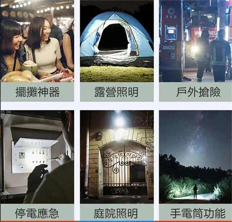 戶外多功能，鋁合金伸縮變焦强光手電筒